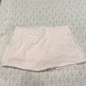 White Tennis Skort